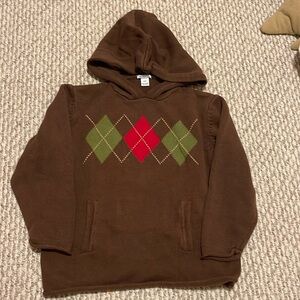 Hartstrings hooded cotton sweater. Size 8/10